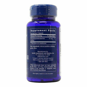 Prasterona 15mg - Life Extension - 100 cápsulas