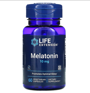 Melatonina 10mg 60 Cápsulas  - Life Extension
