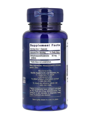 50mg Life Extension - 60 cápsulas