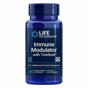 Immune Modulator com Tinofend (60 Cápsulas) - Life Extension